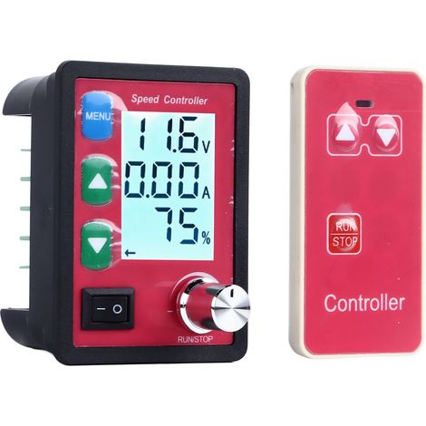Controllore di azionamento del motore, regolatore di velocità, telecomando con monitoraggio della corrente, funzione di protezione da sovraccarico. (1/5)