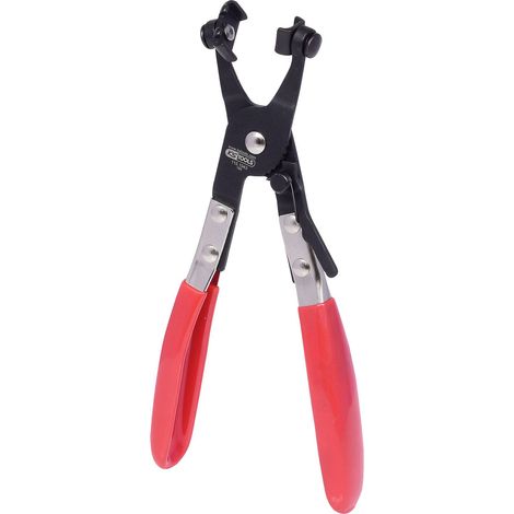Kstools – Pince à collier 220mm – Acier chrome-molybdène – Poignée isolée – Embout universel pour accès difficile (1/5)