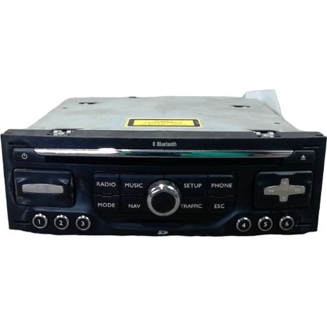 Autoradio PEUGEOT 207 3p [PRODUIT D'OCCASION]♻️96775574xt00