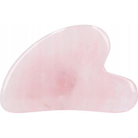 ILU Rosenquarz-Gesichtsmassagestein, Gua Sha 1 Stück. (1/3)