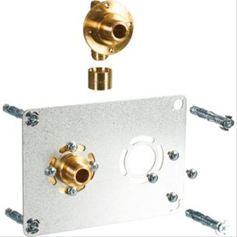 Sortie de cloison double ROBIFIX PER à sertir Ø16 - femelle 1/2'' (15/21) entraxe 60 mm