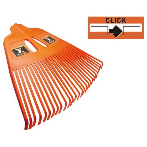 Escoba Brixo Ergo Click Magnum 60 cm – 27 dientes – Conexión rápida Click Connect
