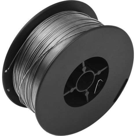 1 kg (2 lb) spool of 0.8 mm (0.03 inch) gas-free flux-cored wire