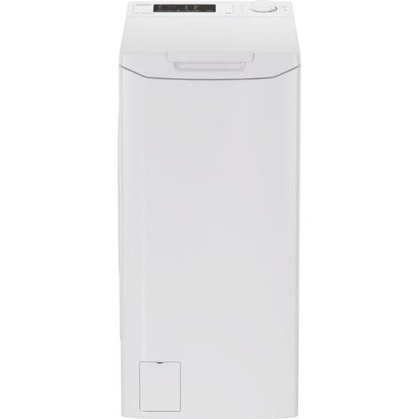 Candy TCA263D3-S Lavatrice Caricamento dall'alto 6 kg 1200 Giri/min Bianco (1/5)