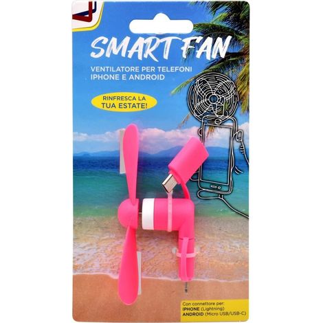 Ventilatore euromarketing smart fan per cellulari - modello igz154 (1/2)