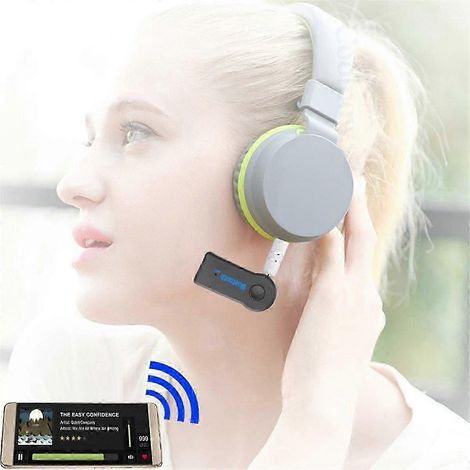 Récepteur Bluetooth sans fil 2 en 1, adaptateur audio AUX 3,5 mm avec fonction mains libres et connectivité Bluetooth USB. (1/5)