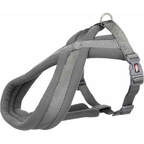 Imbracatura per Cani Trixie Confort New Premium Grafite (1/4)
