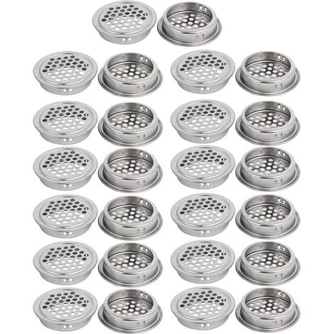 Packung mit 25 perforierten runden Metall-Abdeckdichtungen, 40 mm, Stück (4f694182f96189ce8b365ba1410ebce6) (1/5)