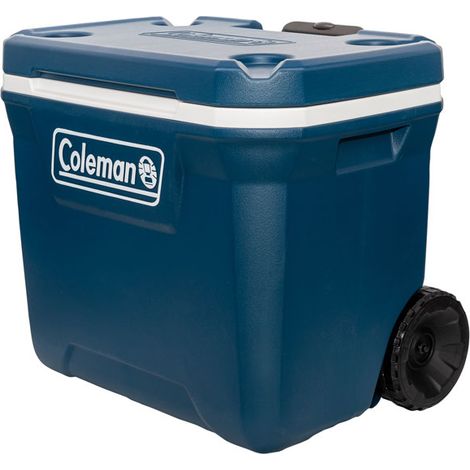 Coleman Xtreme Wheeled 50 Qt 47 Liter Kühlbox mit Rollen blau 2000037211"-"174920572 (1/4)