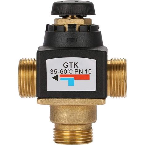 Thermostatischer Wasserkühler, DN20-Buiten-Schroef-3-Wege-Kran, für Zonen-Wassererwärmer oder Warmwasserbereiter