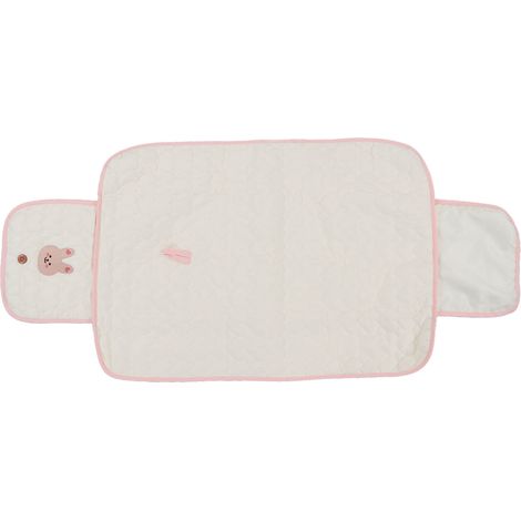 Tapis à langer portable pliable imperméable pour bébé, idéal pour les voyages avec nouveau-né (1/5)