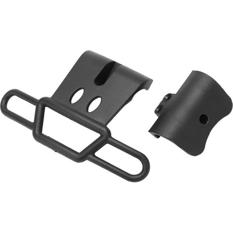 Pare-Chocs Avant Et Arrière Pour Voiture RC 1/16 - Pièces De Rechange En Plastique Noir - Compatible Bonzai Jubatus Intrepid - Set De 2 (1/5)
