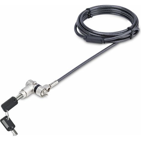 Cable de seguridad startech acero robusto 2 metros (1/4)