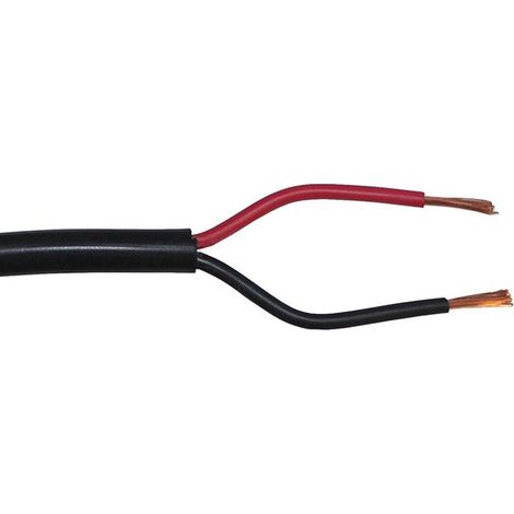 Cavo elettrico multipolare FLRYY 2x0.75 guaina esterna nera