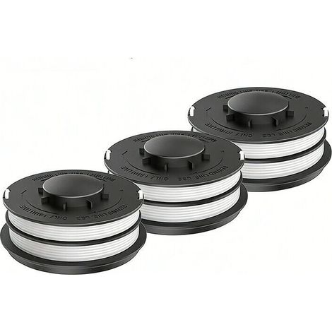 Ersatzspule für Trimmerfaden 3405685 für Einhell GC-ET 4530 Rasenmäher (3er-Set)