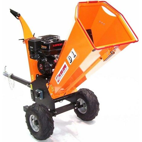Benzin Häcksler Schredder 55754 Gartenhäcksler 120mm Holzhäcksler Motorhäcksler (1/5)