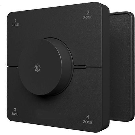Panneau de commande à molette K0S, télécommande 4 zones 2,4 GHz, 86 niveaux de réglage de la température de couleur et de la luminosité, variateur LED blanc double (1/5)
