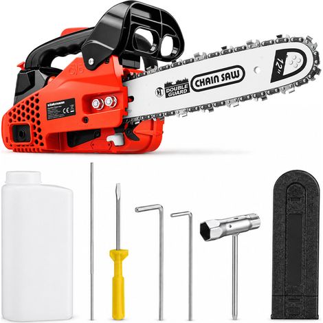 Motosega a Benzina 2 Tempi con Accessori 25.4 CC Lama da 30.5 cm Taglia Legna (1/5)