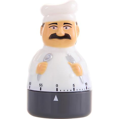 Timer, timer di cottura, timer per conto alla rovescia di 60 minuti, nuovo timer da cucina per cucinare, cuocere al forno e imparare (1/5)
