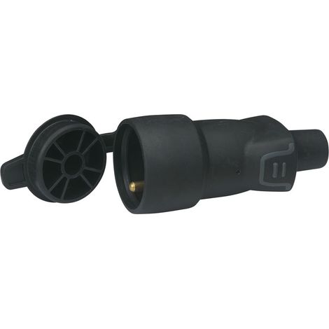 Prolunga 2P+T – Standard francese – Gomma – Tappo a vite - LEG050447