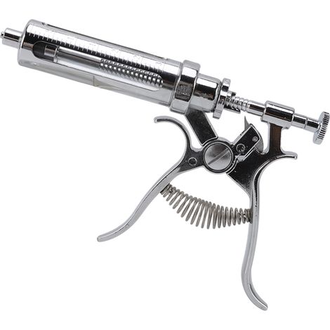 Seringue semi-automatique 30 ml pour volaille et bétail, seringue réglable pour injection continue, modèle 30 ml (1/5)