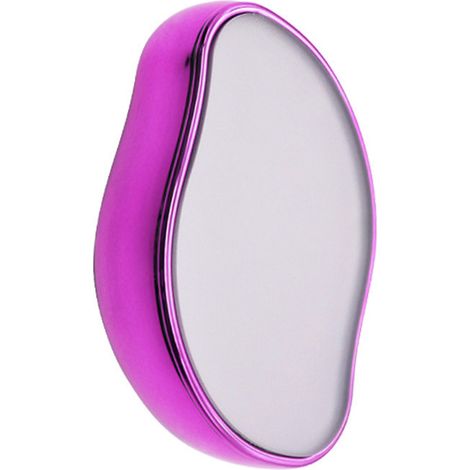 Homme Femme Épilateur Domicile Voyage Portable Réutilisable Outil Exfoliant Épilation Bras Jambes Dos Violet (1/5)
