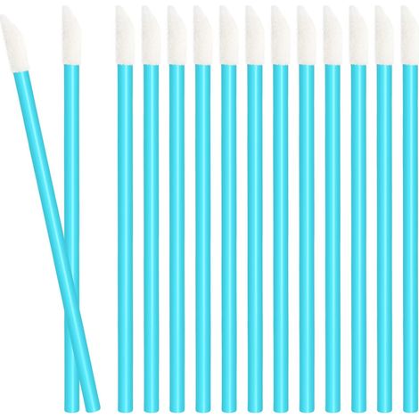 Bâtonnets Jetables pour Pinceaux à Lèvres, Lot de 50 (CSB-Blue) (1/5)