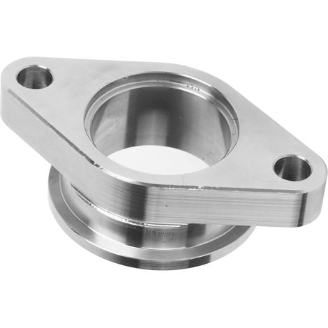 Adaptateur de bride de soupape de dérivation d'échappement MVS à deux boulons en V de 38 mm avec joint et collier de serrage (TU-CGQ01C) (1/5)