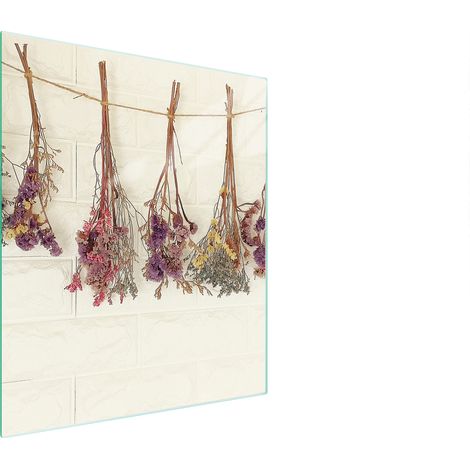 TABLA DE CORTAR DE VIDRIO 45x52 FLORES (1/5)