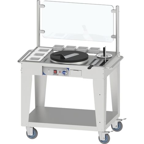 stand ambulante para crepes Casselin 2700 W 675x1036 mm