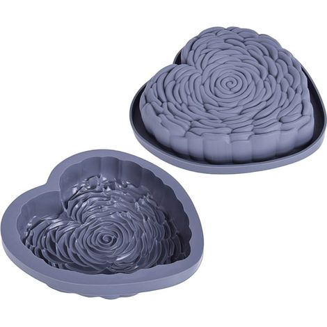 3D-Herz-Silikonform zum Backen (1/3)