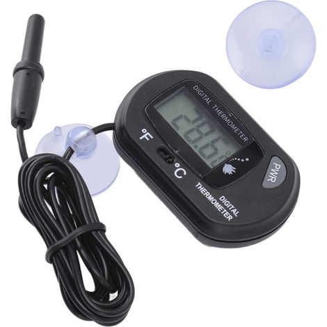 Thermomètre d'aquarium multifonctionnel haute précision avec écran LCD (1/5)