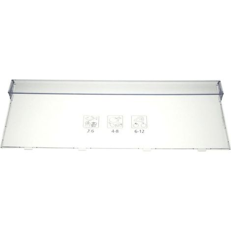 Facade avant de tiroir (55 x 19,5 cm) pour refrigerateur BEKO - 4948150400 (1/2)