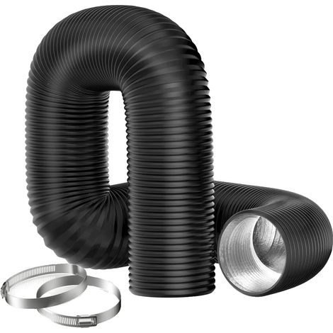 Diesel-Luftheizungsrohr, flexibles Design, verbesserte Haltbarkeit, schwarz (1/5)