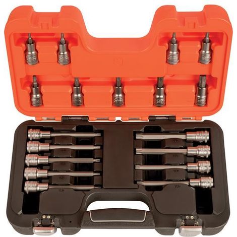 Bahco S18TORX 1/2in Drive Socket Set, 18 Piece (1/3)