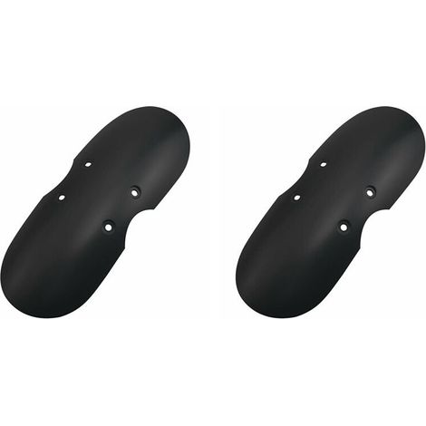 2 guardabarros delanteros cortos para motocicleta Bonneville T100 Scrambler Thruxton 90 01-16, color negro mate.