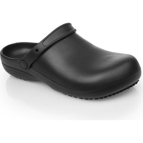 Chefs Clog Black 3839 - NISBETS ESSENTIALS (1/5)