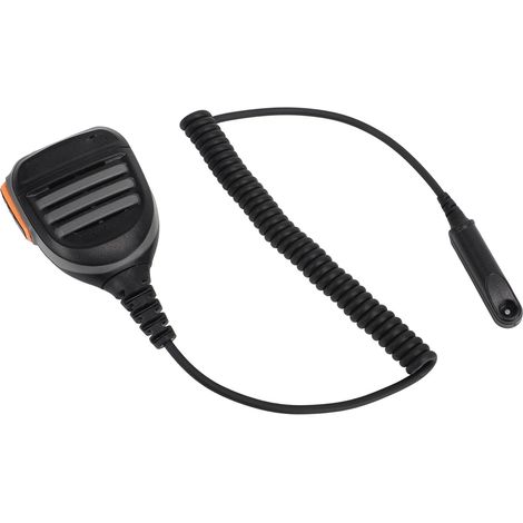 Talkie-walkie portable étanche avec haut-parleur et rotation à 360°, compatible avec les radios bidirectionnelles Baofeng UV-9R. (1/5)