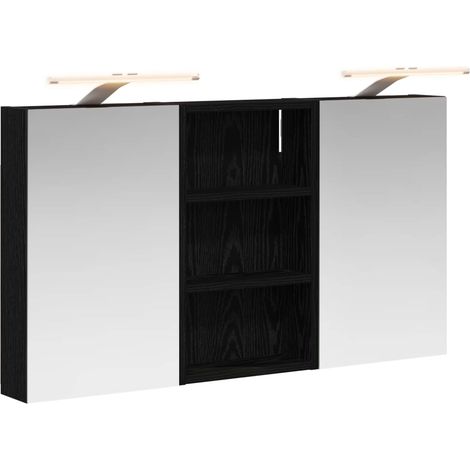 Maison Exclusive - Badezimmerschrank-Set 3 pcs 90 x 10,5 x 50 cm