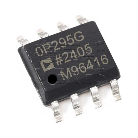 OP295GSZ and OP296GSZ chips, electronic components and electronic parts, 5 units of each.