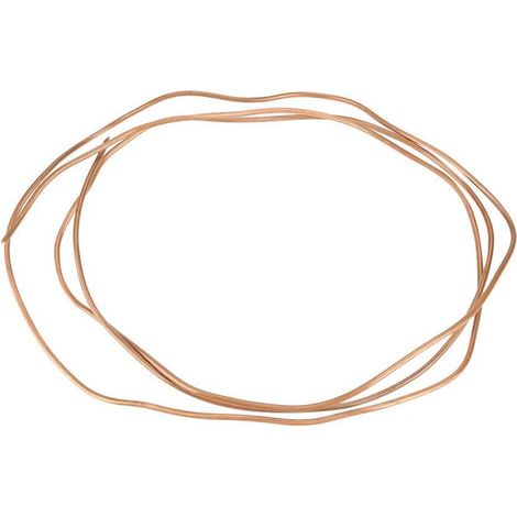 Tube en cuivre souple, 2 m, tuyau en cuivre souple, diamètre extérieur 3 mm x diamètre intérieur 2 mm pour réfrigération, plomberie (1/5)