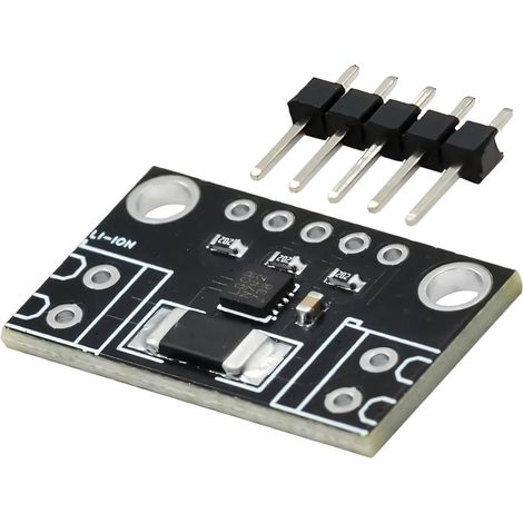 Compteur de batterie pour installations de 3, 6 à 60 volts, carte de mesure I2C SMBus, module de jauge avec tension, courant, température, télémétrie, compteur Coulomb, pack PCB, télémétrie, carte de (1/5)