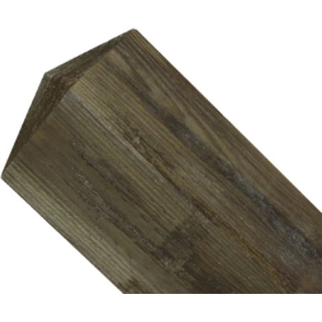 Pyramid Top Post - Pressure Treated Scandinavian Redwood - L100 x W100 x H1650 mm
