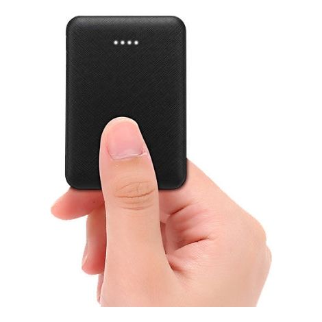 Batterie externe ultra fine 5 000 mAh - Noir