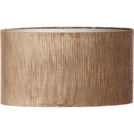 Light & Living - paralume - Flair - marrone - tessile - E27 -