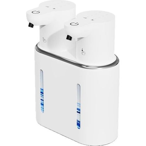 Wandmontierter Seifenspender aus ABS, 800 ml, weiße Ausführung (C) (1/5)