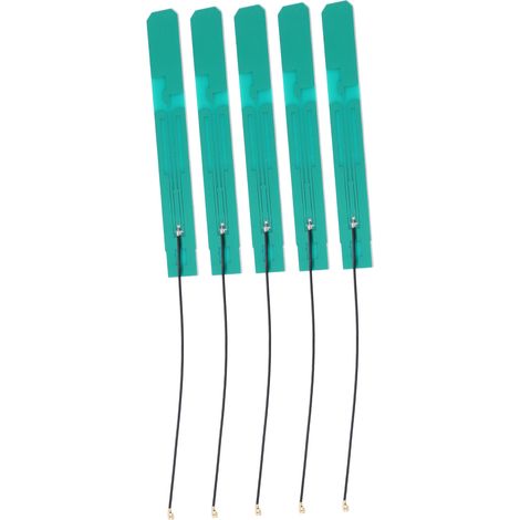 5PCS NZ‑5G‑PCB‑001 Antenne interne 5G à palette, circuit imprimé IPEX, antenne Internet pour la surveillance sans fil (1/5)