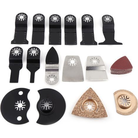 Multifunctional oscillating saw, 40 pieces, drill bits, blades for plastic, Dewalt tools, industrial supplies, wood (1/5)