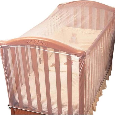 Moustiquaire bébé, lit à baldaquin moustiquaire moustiquaire Fil Filet bébé Sommeil Couverture de Protection lit bébé Filet auvent Couverture Accessoires d'été (1/5)