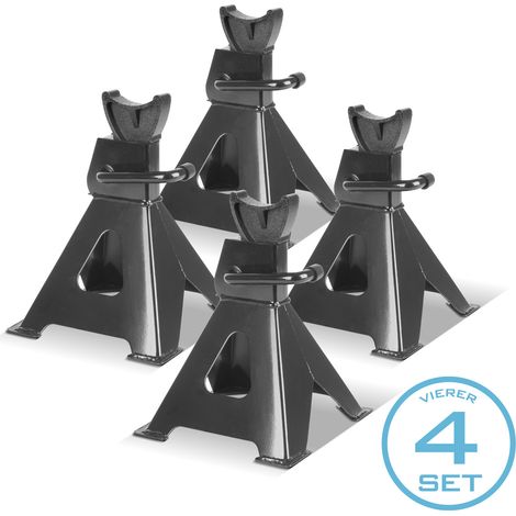 STAHLWERK JS-3 ST set di 4 cavalletti con portata di 3 t 275 - 415 mm